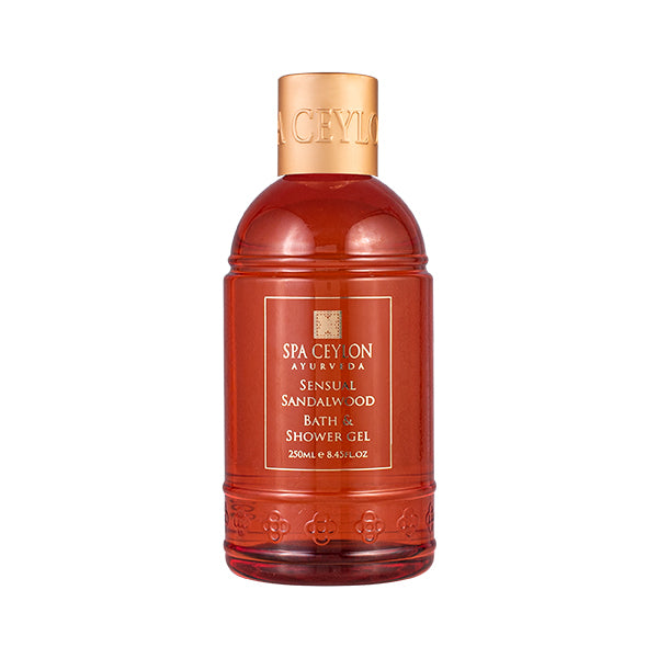 Spa Ceylon Sensual Sandalwood - Bath & Shower Gel -250Ml