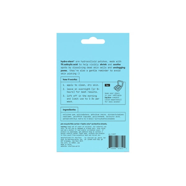 Starface Salicylic Acid Pimple Patches X32