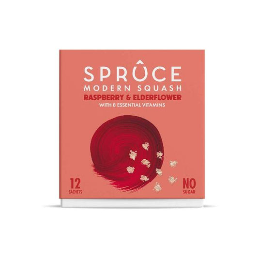 Spruce Raspberry & Elderflower Water Enhancers (12 Serves)