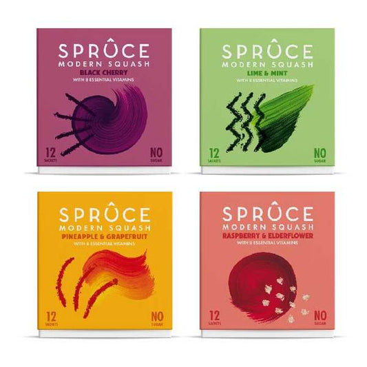 Spruce Taster Pack - 4 Flavours (48 Serves)