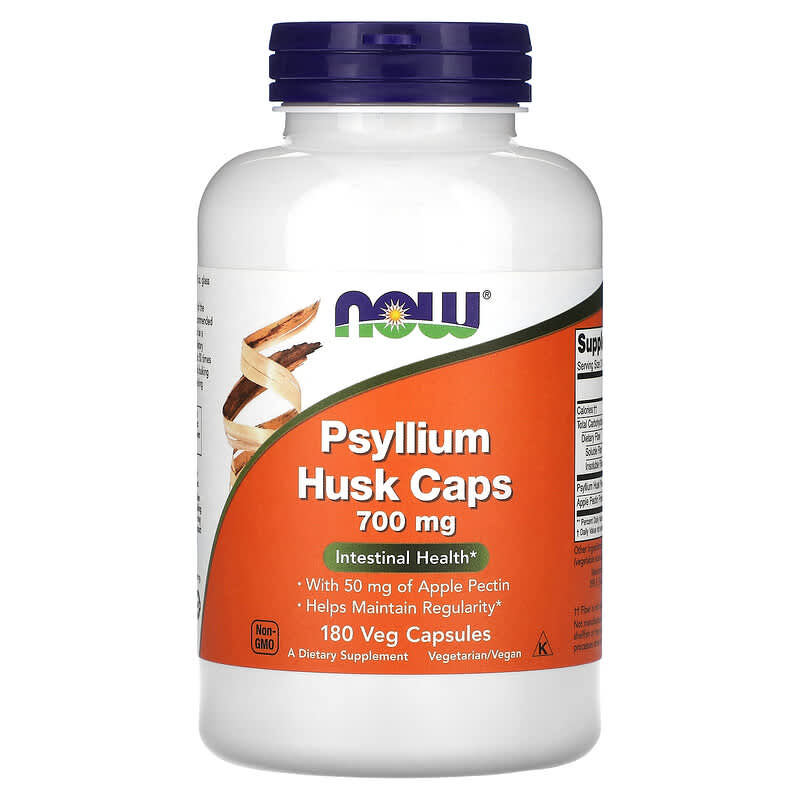 NOW Foods, Psyllium Husk Caps, 700 mg