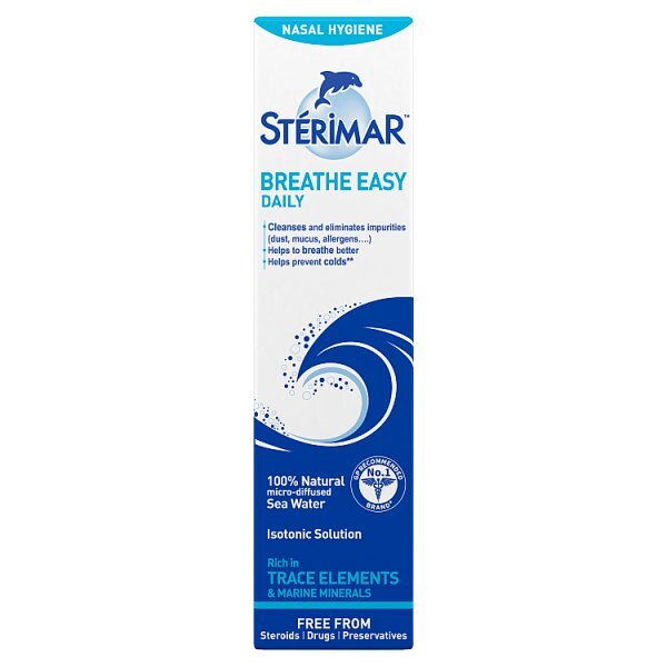 Sterimar Breathe Easy Daily Nasal Spray 50Ml
