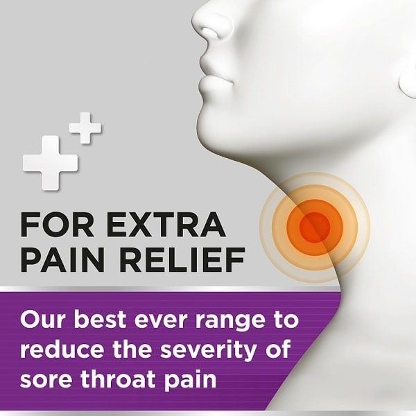 Strepsils Extra Blackcurrant Sore Throat Lozenges 24S