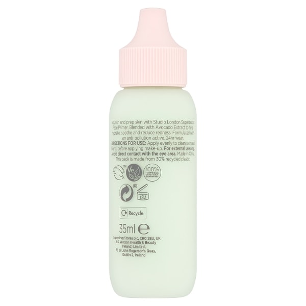 Studio London Superboost Face Milk Primer Avocado 35Ml