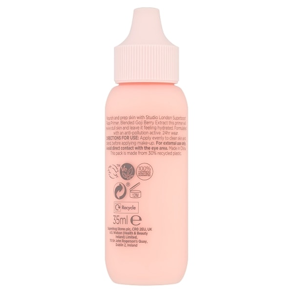 Studio London Superboost Face Milk Primer Berries 35Ml