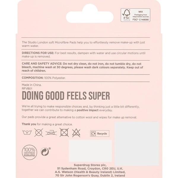 Studio Microfibre Pads 7Pk