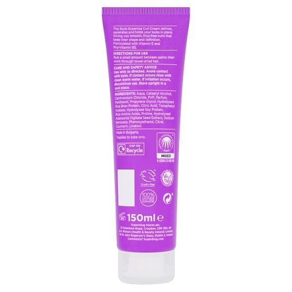 Style Expertise Curl Cream 150Ml