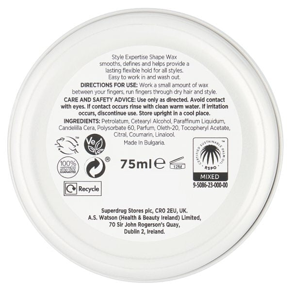 Style Expertise Wax 75Ml