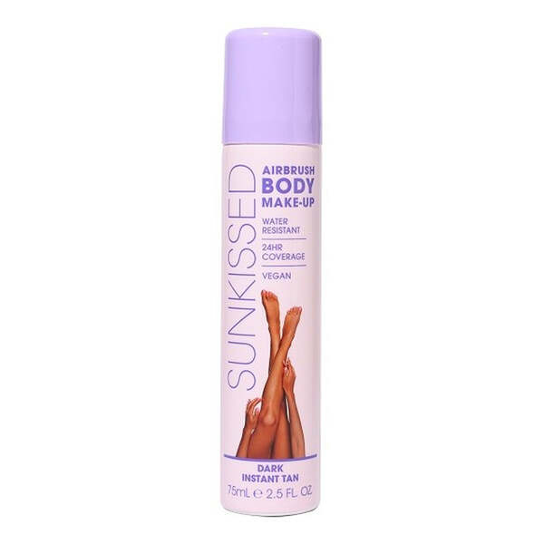 Sunkissed Airbrush Body Make-Up 75Ml - Dark
