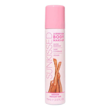Sunkissed Airbrush Body Make-Up 75Ml - Medium
