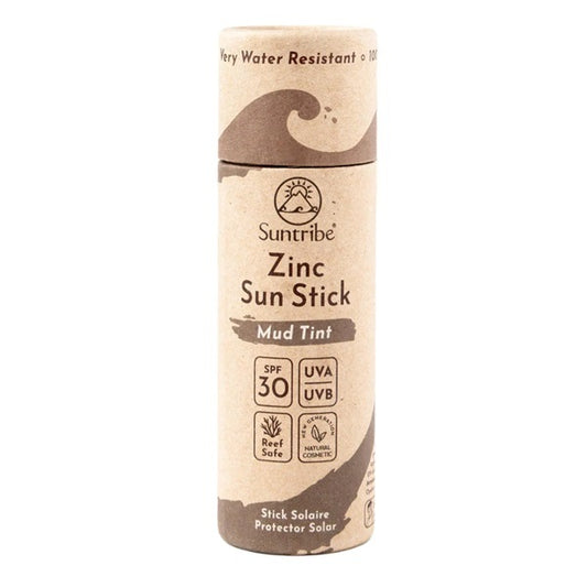Suntribe All Natural Zinc Sun Stick Mud Tint Spf 30 30G