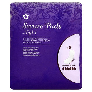 Night Incontinence Pad X8