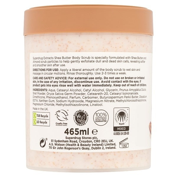 Extracts Body Scrub Shea 465Ml