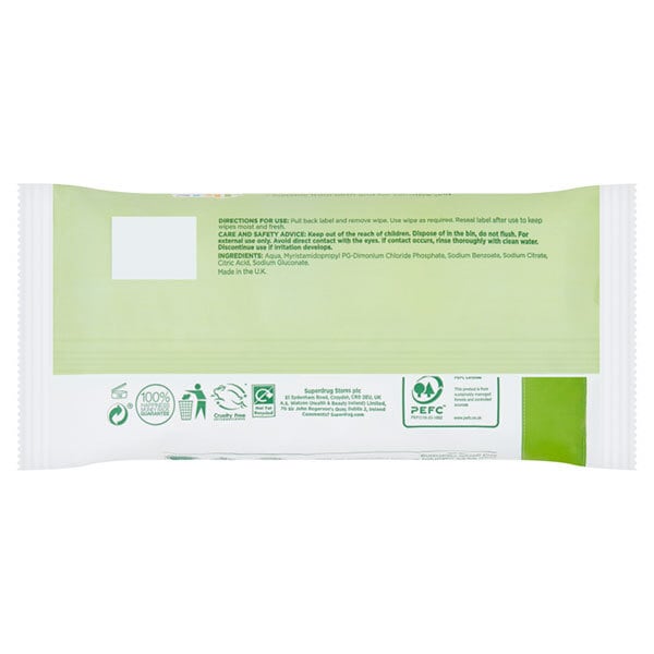 My Little Star Biodegradable Pure Baby Wipes 60