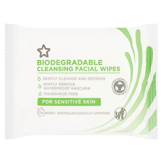 Sensitive Skin Biodegradable Face Wipes