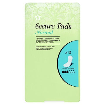 Normal Incontinence Pads X12