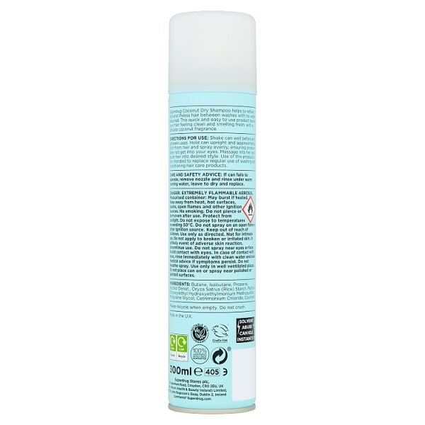 Dry Shampoo Coconut 300Ml