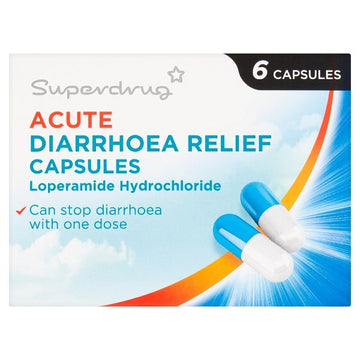 Acute Diarrhoea Relief Capsules X 6