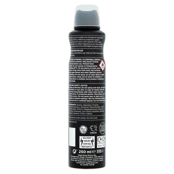 Supedrug Mens 48Hr Apd Cool 250Ml