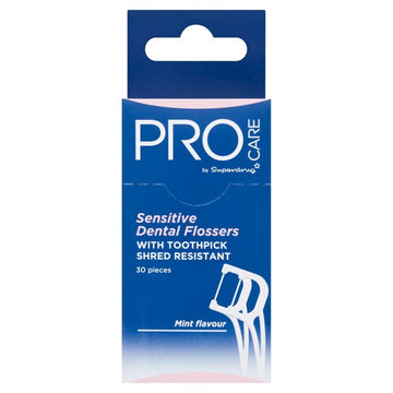 Procare Sensitive Mint Dental Tape Flosser X30