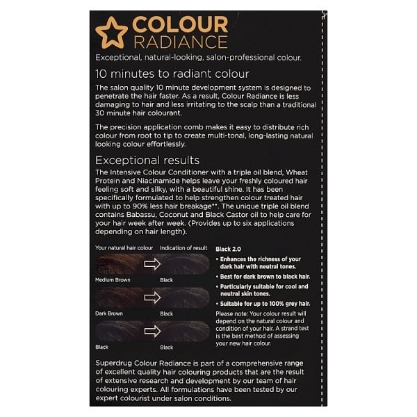 Colour Radiance Black 2/0