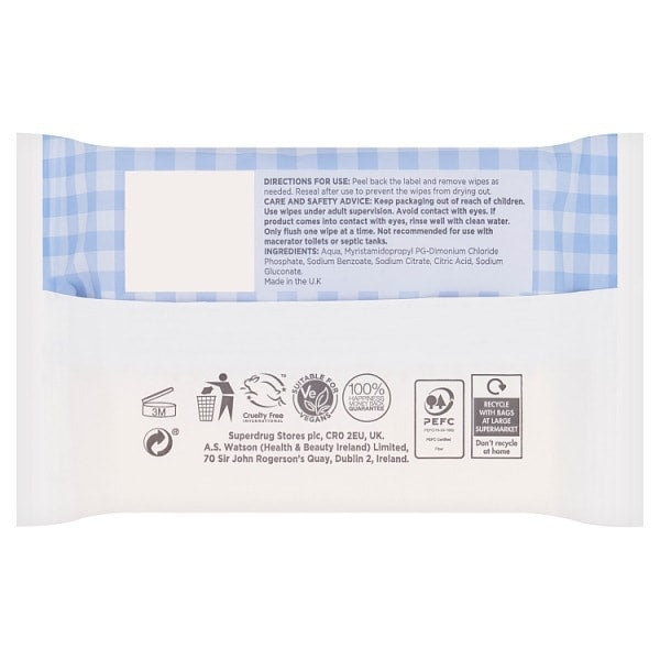 Toddler Training Wipes Frag Free Bio 60