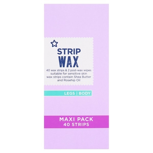 Sensitive Legs & Body Wax Strips X40