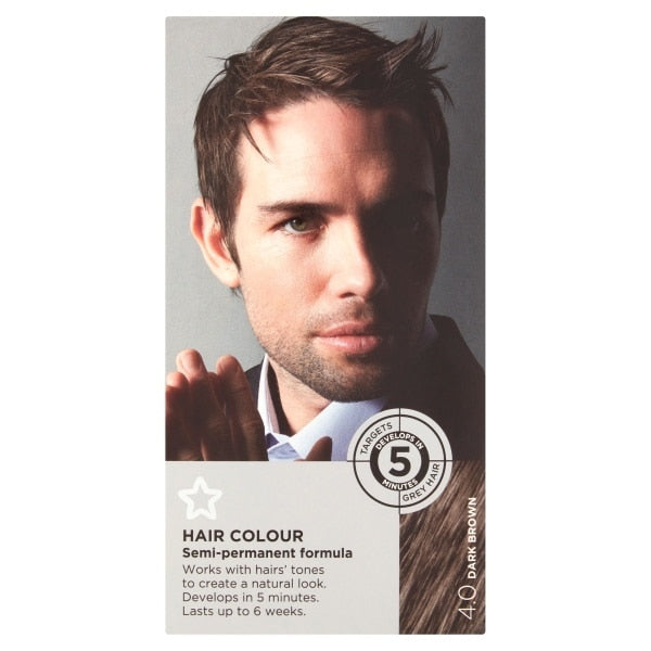 Colour For Men Dark Brown/Black 4.0