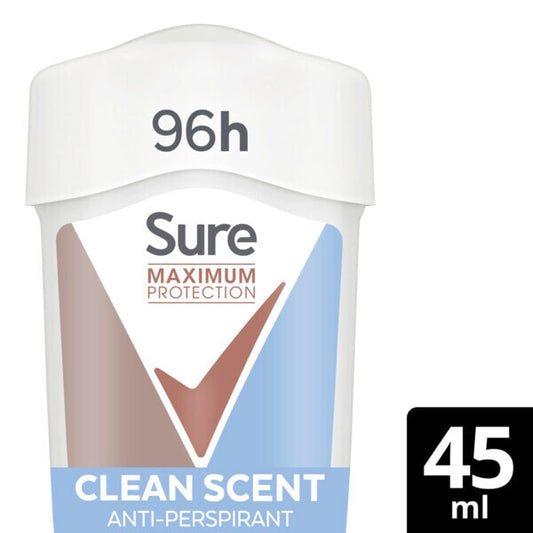 Sure Antiperspirant Deo Stick Max Pro Clean Scent 150Ml
