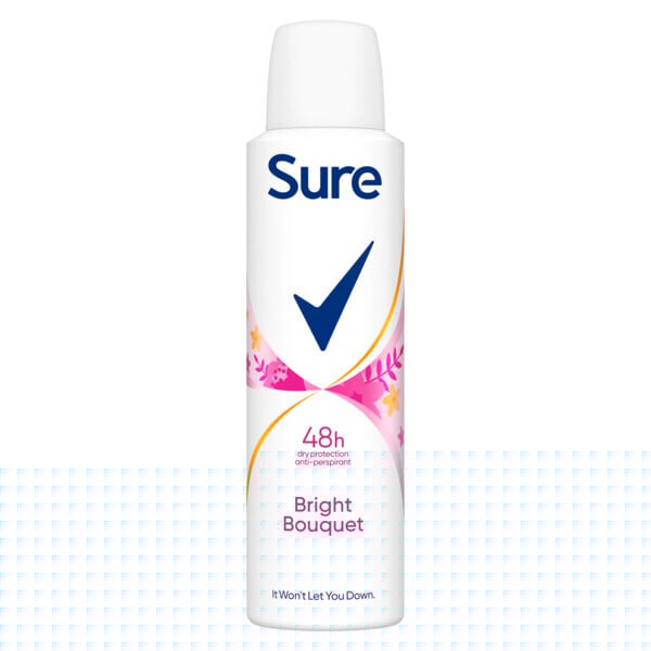Sure Women Bright Bouquet Anti-Perspirant Aerosol 150Ml