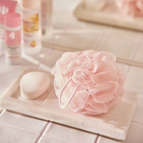 Body Puff Pink