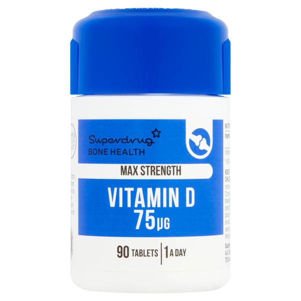 Max Strength Vitamin D 75µg 90S