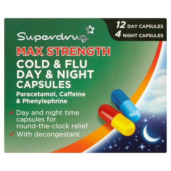 Max Day And Night Capsules X 16