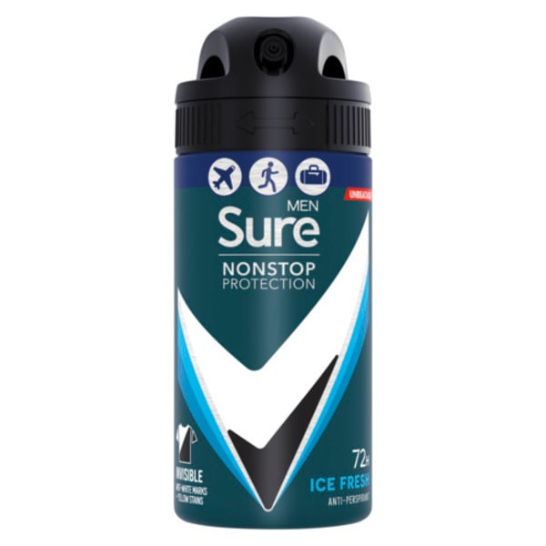 Sure Men Invisible Ice Fresh Antiperspirant 75Ml
