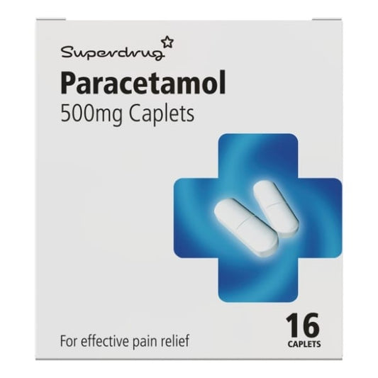 Paracetamol 500Mg Caplets X 16