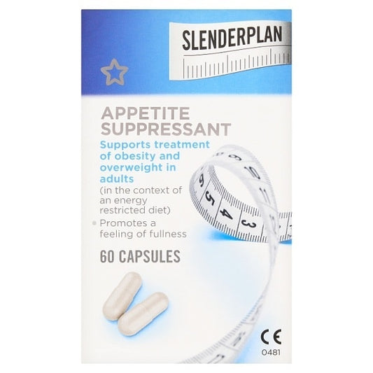 Slenderplan Appetite Suppressant 60 Capsules