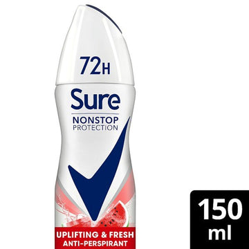 Sure Antiperspirant Deo Aerosol Nonstop Uplifting 150Ml