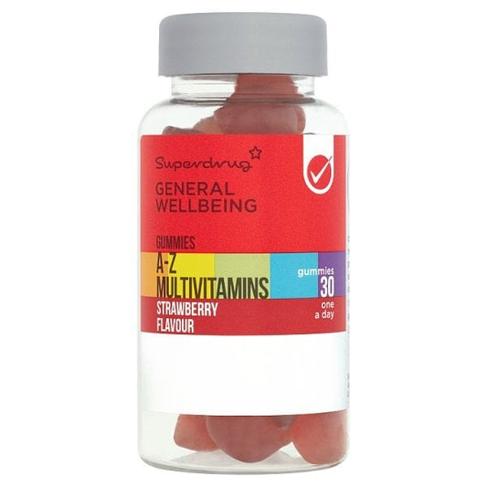 Chewable Strawberry Multivitamins - 30 Gummies