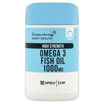 Omega 3 Fish Oil 1000Mg High Strength 90 Capsules