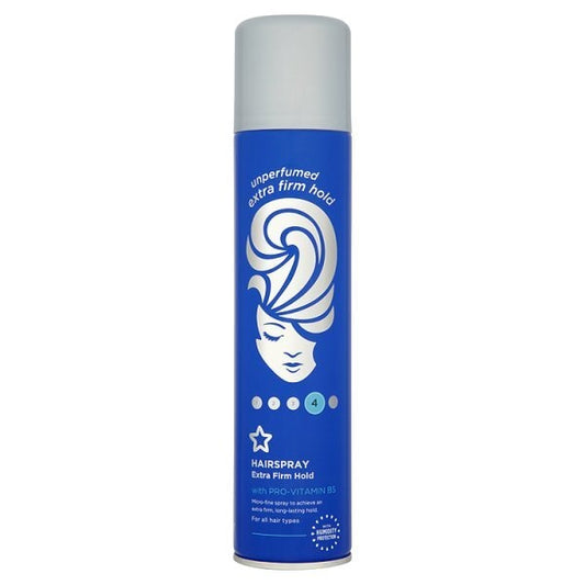 Hairspray Unperfumed Extra Firm Hold 300Ml