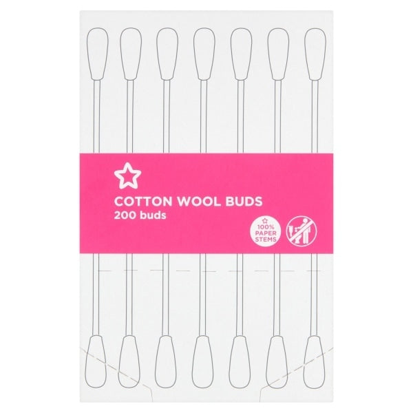 Cotton Wool Buds - 200 Buds