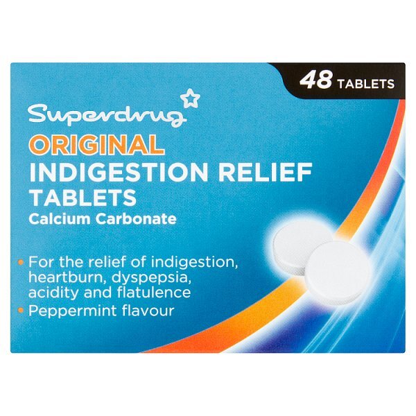 Peppermint Antacid Tablets 48