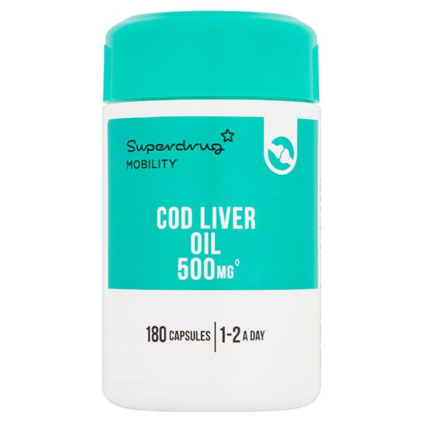 Cod Liver Oil 500Mg 180