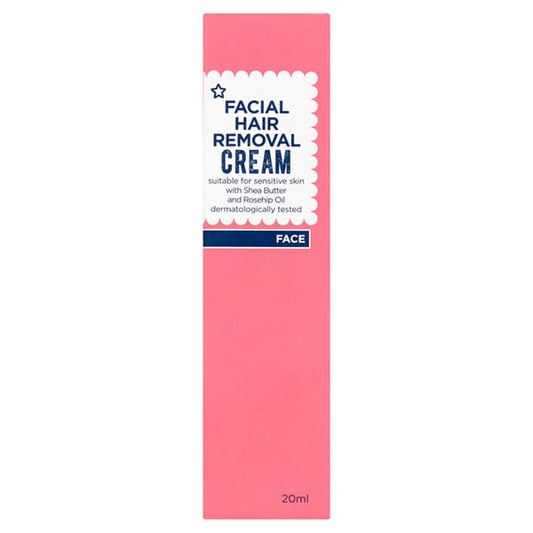 Sensitive Facial Hair Removal Cream 20Ml