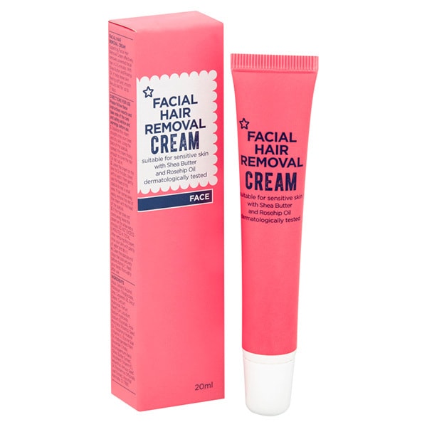 Sensitive Facial Hair Removal Cream 20Ml