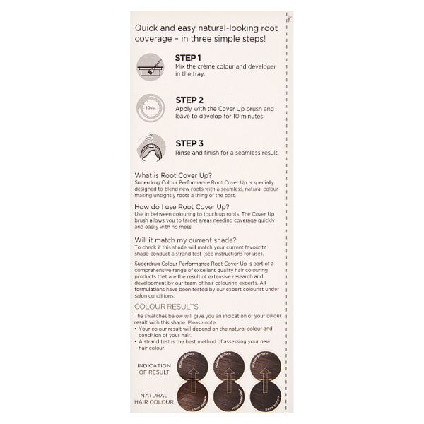 Performance Root Cover Up Medium Brown 5.0