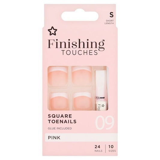 Finishing Touches Fake Toe Nails
