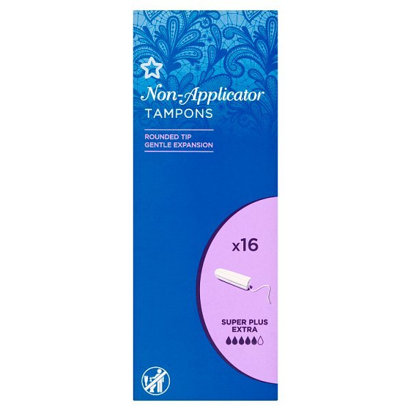 Super Plus Ex Non Applicator Tampons X16