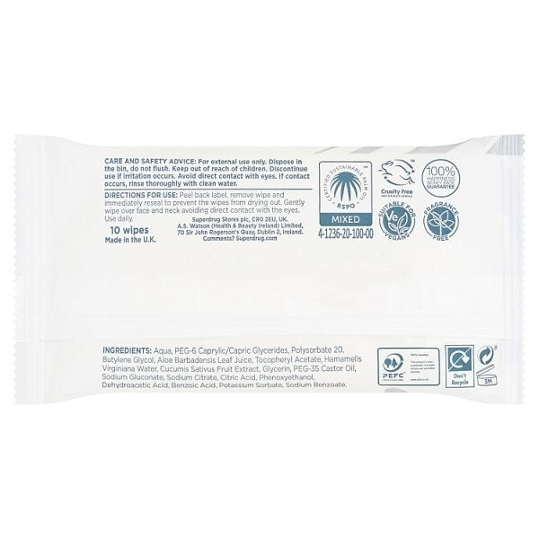 Cosmetic Travel Micellar Wipes 10