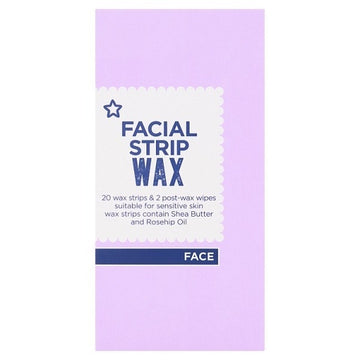 Sensitive Facial Wax Strips X20